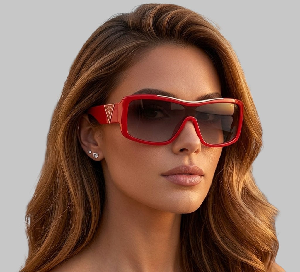 Guess Smoke Shield Ladies Sunglasses
Item No. GO00035 66C 00