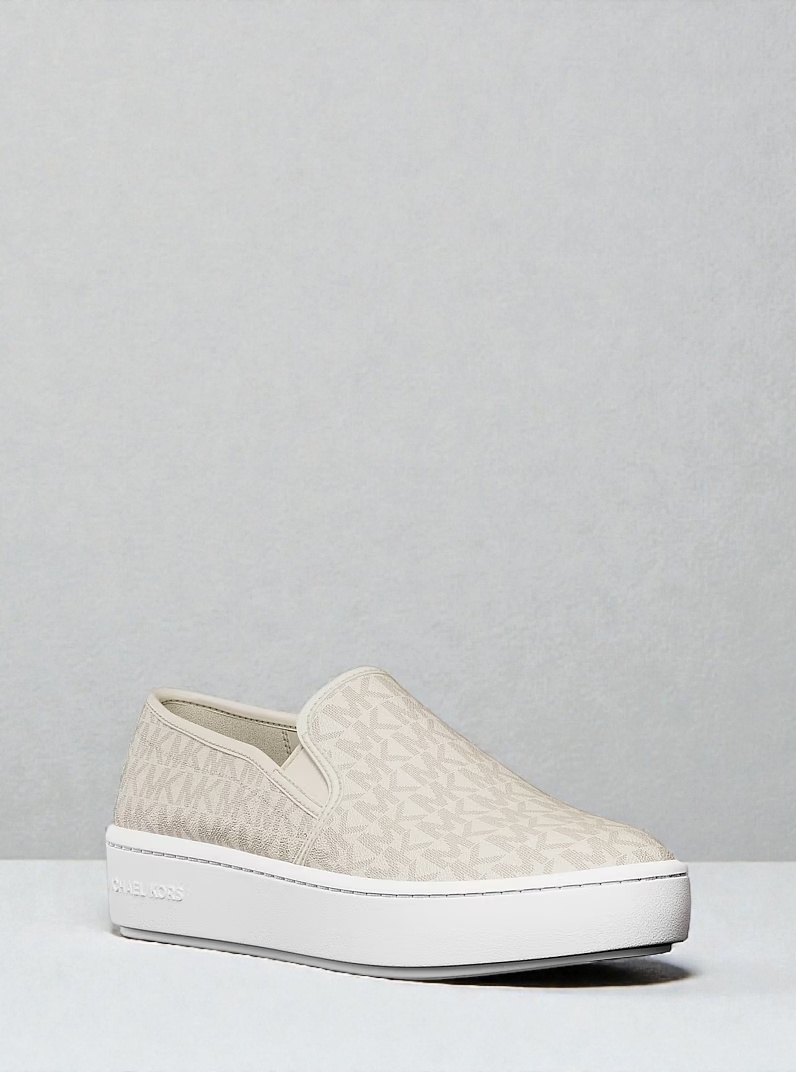 M.k Teddi Signature Logo Slip-On Sneaker