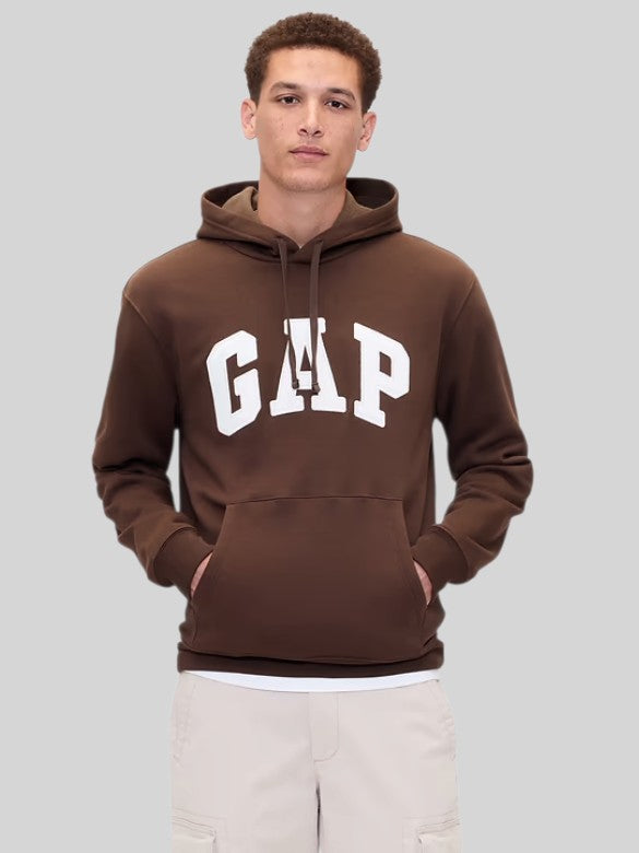 GAP Relaxed Gap Logo Hoodie,1179544