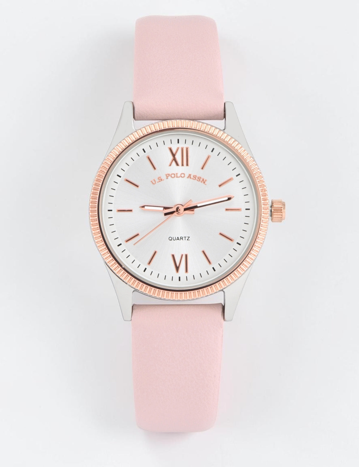 LADIES PINK STRAP WATCH,USC42171UO-0000A