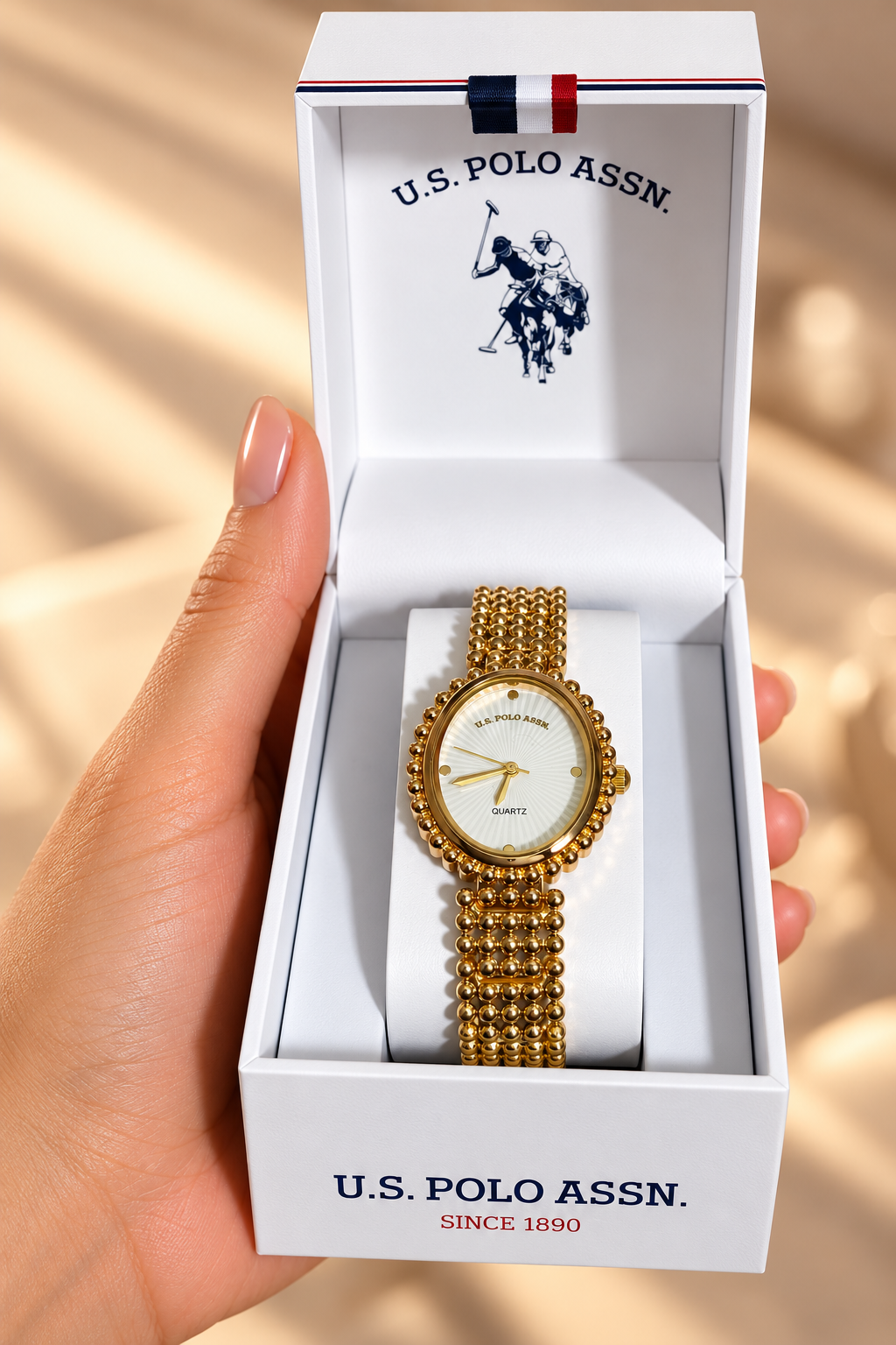 Immediate LADIES OVAL FACE GOLD ANALOG WATCH
SKU: USC40691UO-0000A