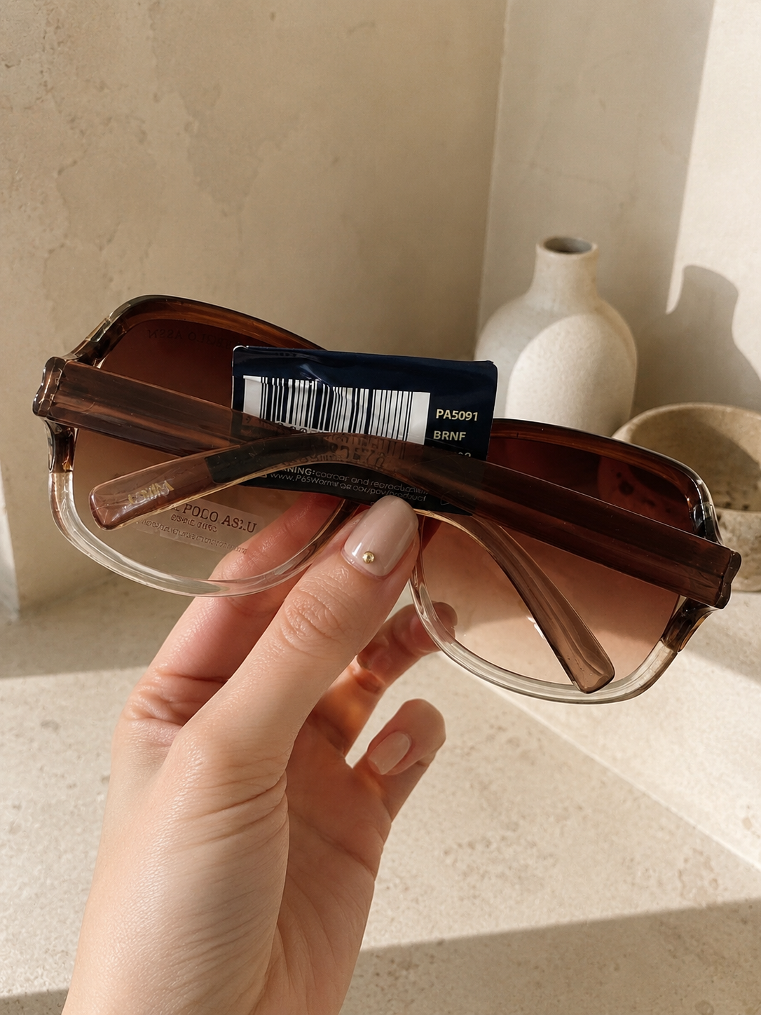 Immediate OVERSIZED INFINITY LOOP BUTTERFLY SUNGLASSES, PA5091-0000A