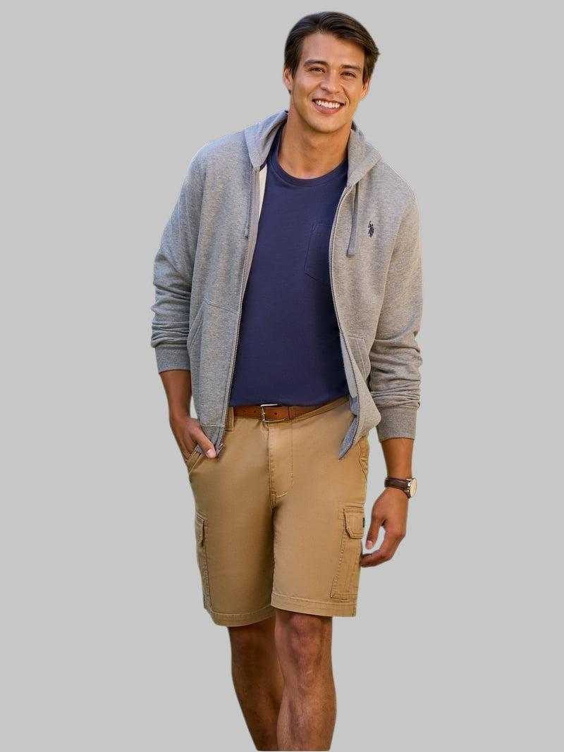 U.S. Polo Assn. Men's Everyday Full Zip Fleece Hoodie