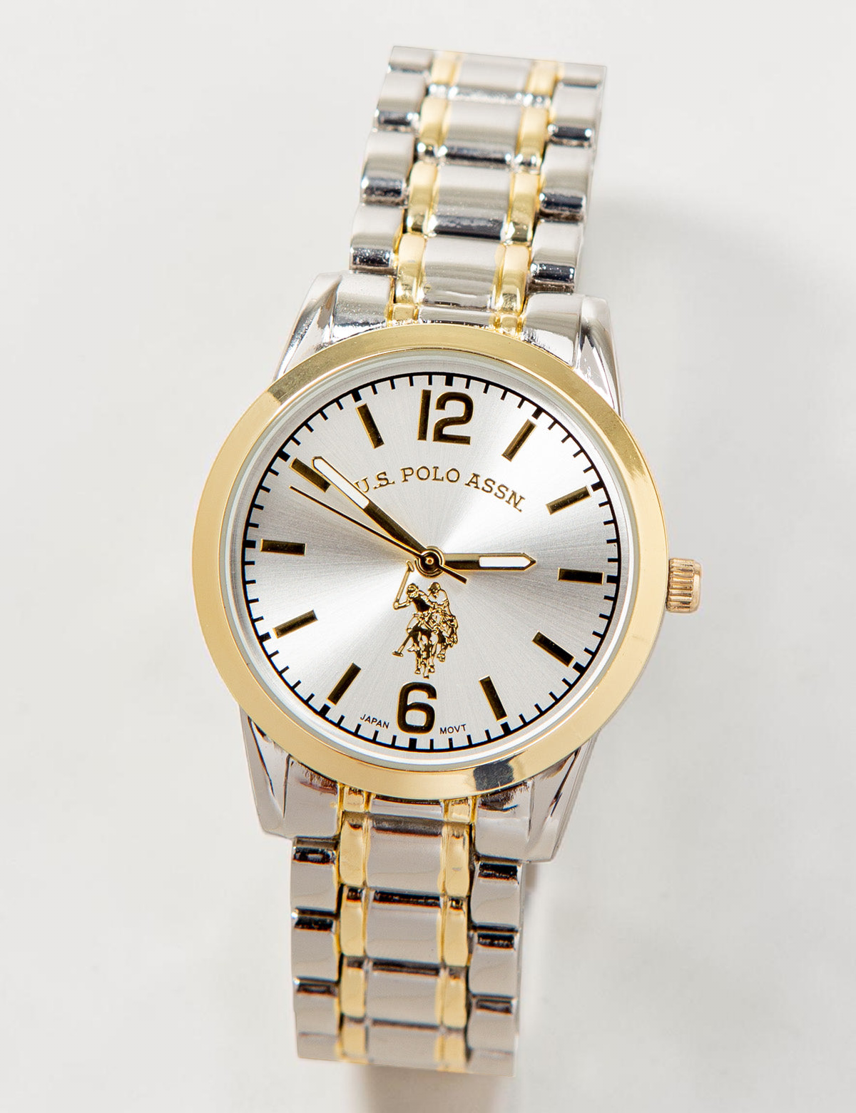 Immediate Us polo assn HIS AND HERS TWO TONE WATCH SET USC2367UO-0000A