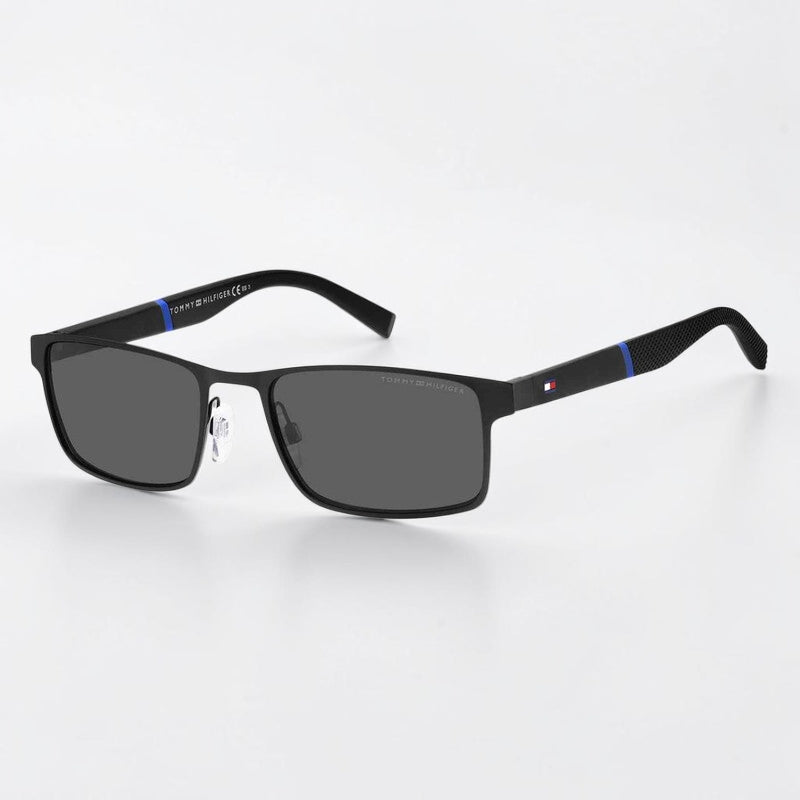 Tommy Hilfiger 
Grey Rectangular Men's Sunglasses,TH 1904/S