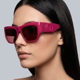 Guess 
Bordeaux Square Ladies Sunglasses
Item No. GU00252 72S 54