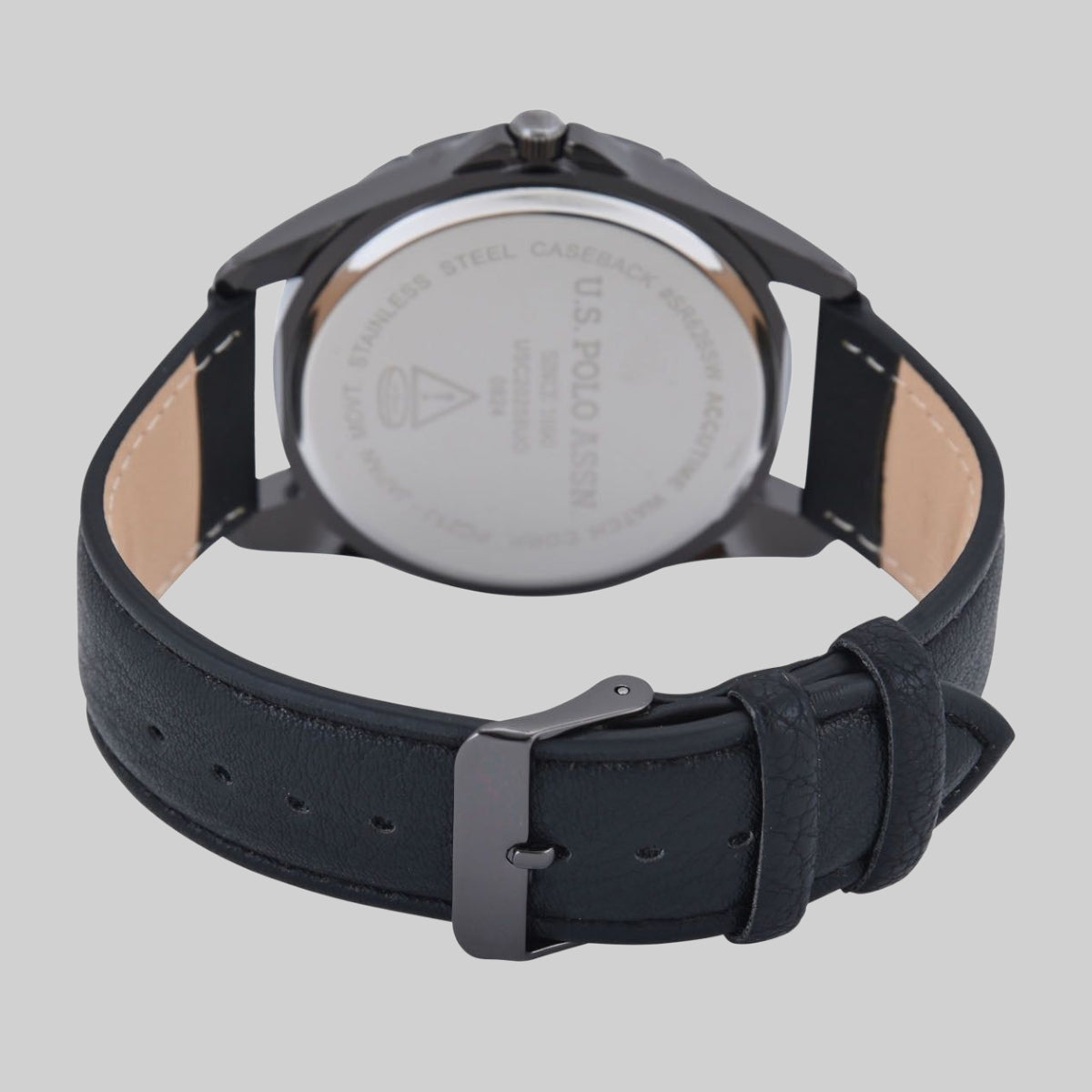 MENS BLACK WATCH STACKABLE SET,USC20258UO-0000A