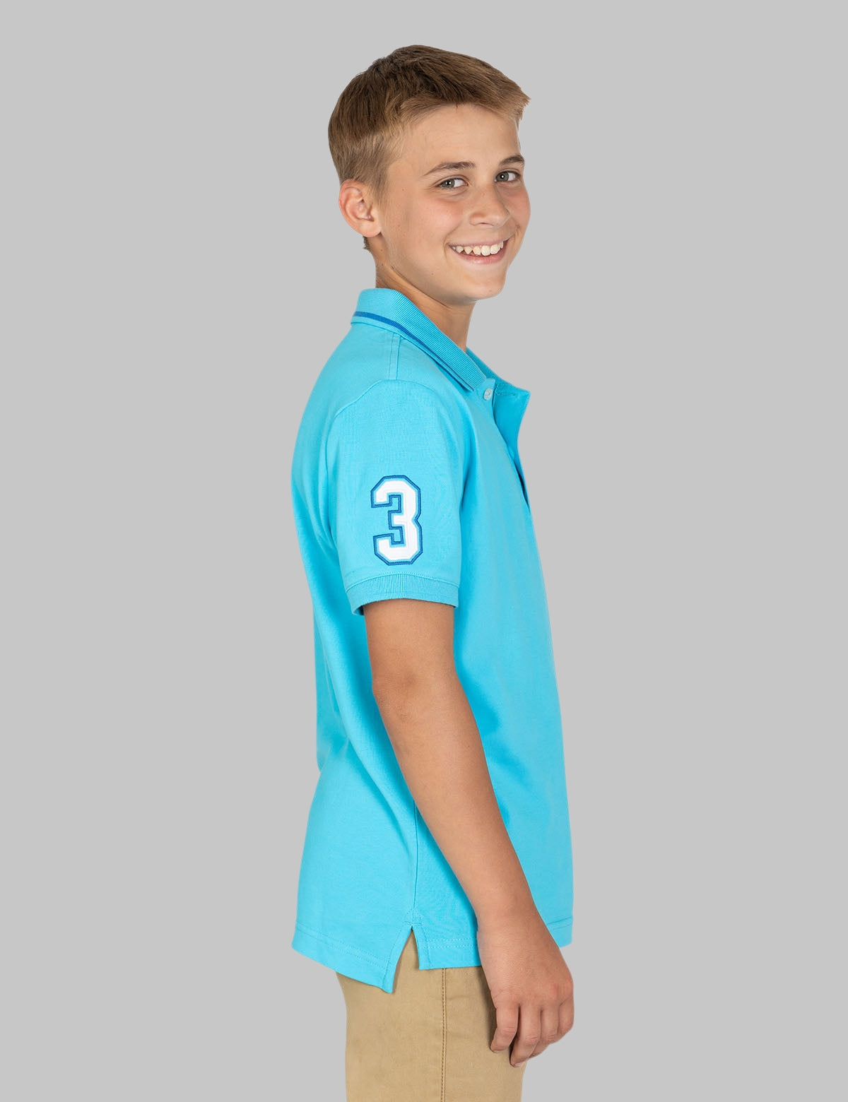 BOYS PIQUE POLO SHIRT