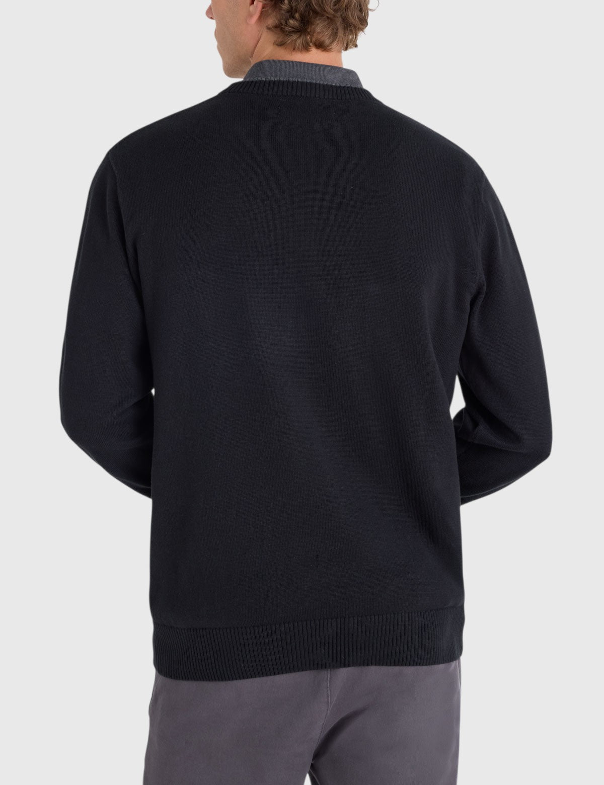 US.POLO.ASSN SOFT COTTON JERSEY CREW NECK SWEATER,USUF6S5243-0000A