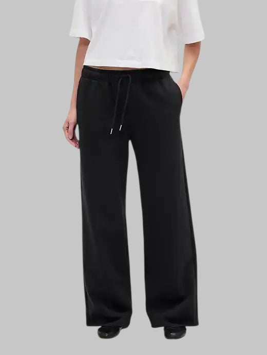 Relaxed Straight-Leg Sweatpants