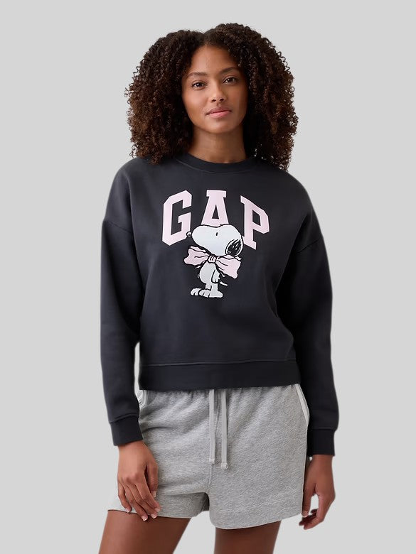 Gap Oversized Wedge Crewneck Sweatshirt,1174939