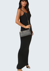 Adela Monogram Baguette Crossbody