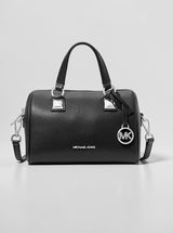 Grayson Pebbled Leather Duffel Crossbody Bag,35S6GGYC1L