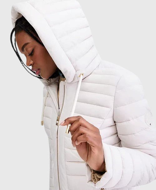 TOMMY HILFIGER Women's Puffer Packable Hooded Coat