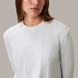 Smooth Cotton Monogram Sweater