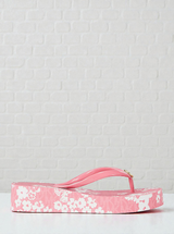 M.k Bedford Printed Signature Logo Flip Flop