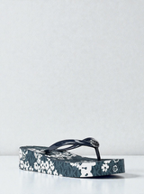 M.k Bedford Printed Signature Logo Flip Flop
