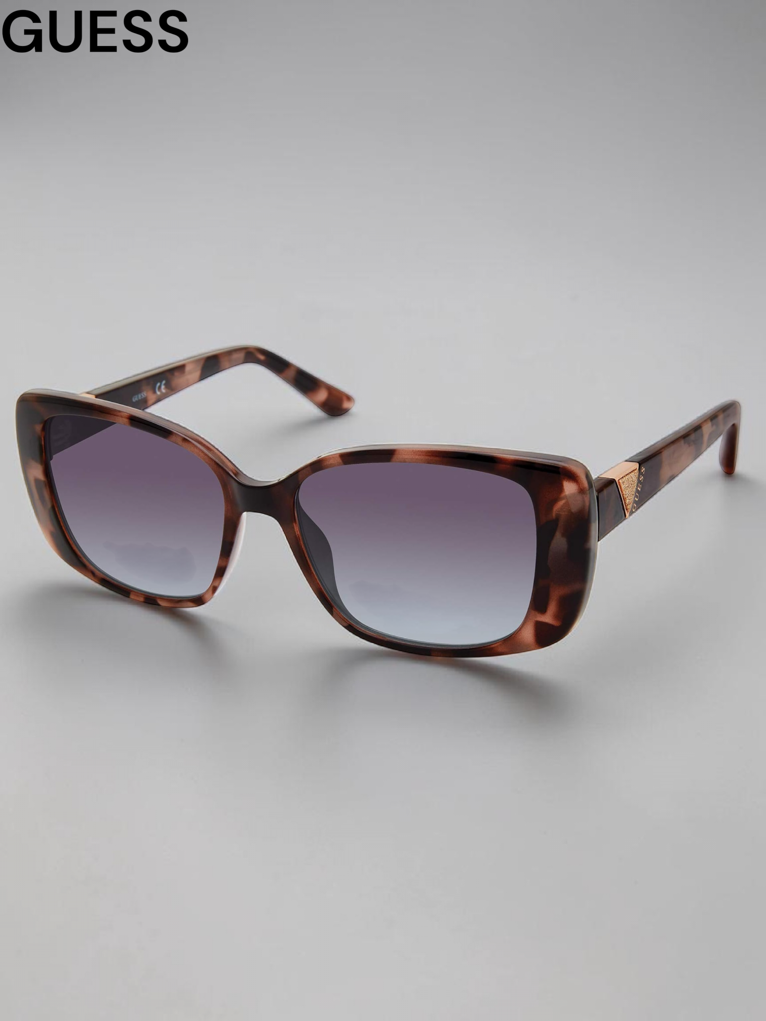 Guess womens Rectangular Sunglasses