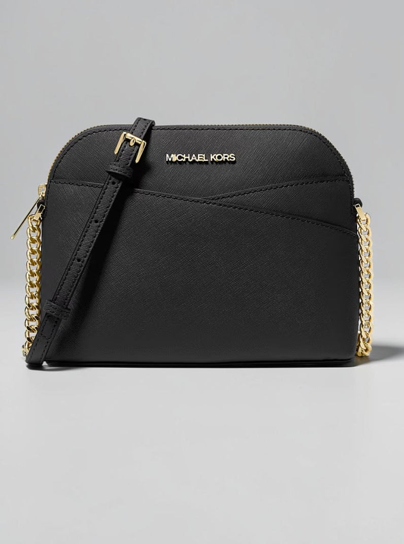 Jet Set Travel Medium Logo Dome Crossbody Bag,35F1STVC6B