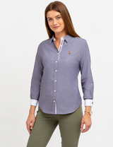 LONG SLEEVE SOLID STRETCH OXFORD SHIRT 215859-YI00A