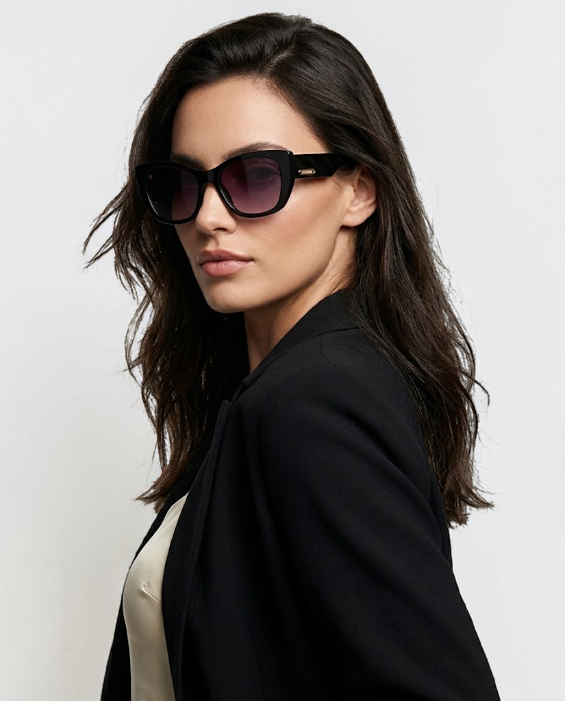 Guess 54mm Gradient Round Sunglasses