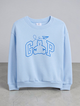 babyGap Logo Relaxed Crewneck Sweatshirt