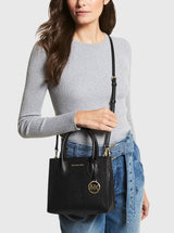 MICHAEL KORS Mercer Medium Pebbled Leather Crossbody Bag,35S1GM9M2L