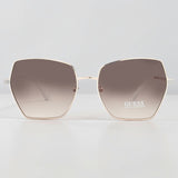 Guess Brown Butterfly Ladies Sunglasses, GF6137