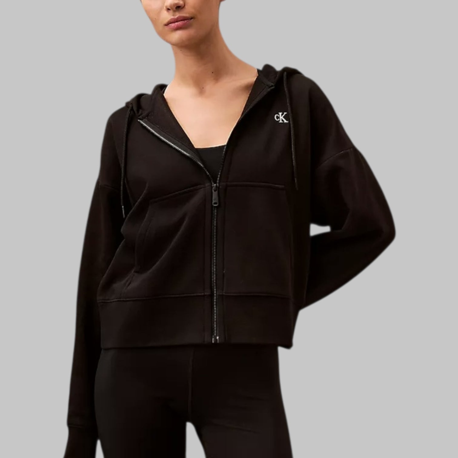 Archive Logo Fleece Zip Hoodie