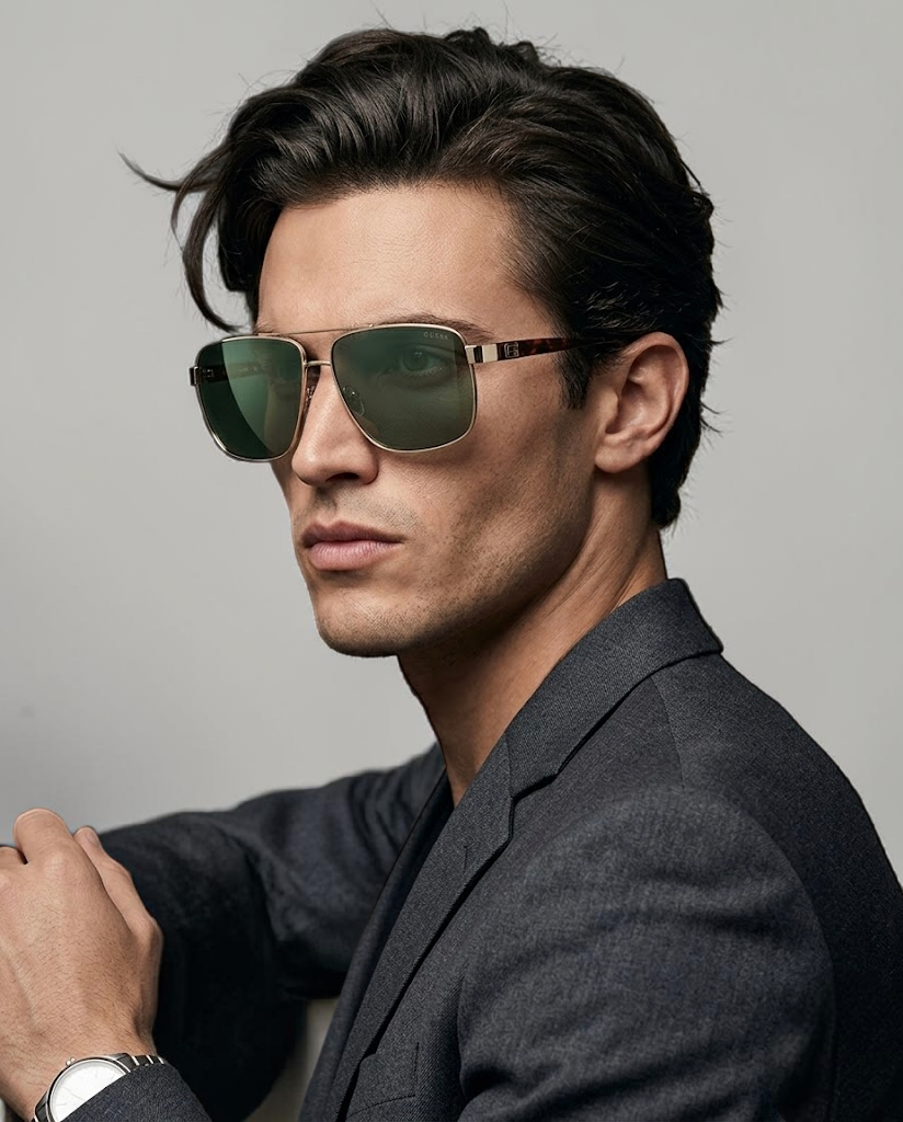 Guess 61mm Rectangular Sunglasses