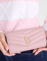 U.S Polo LARGE QUILTED FLAP WALLET 27A373