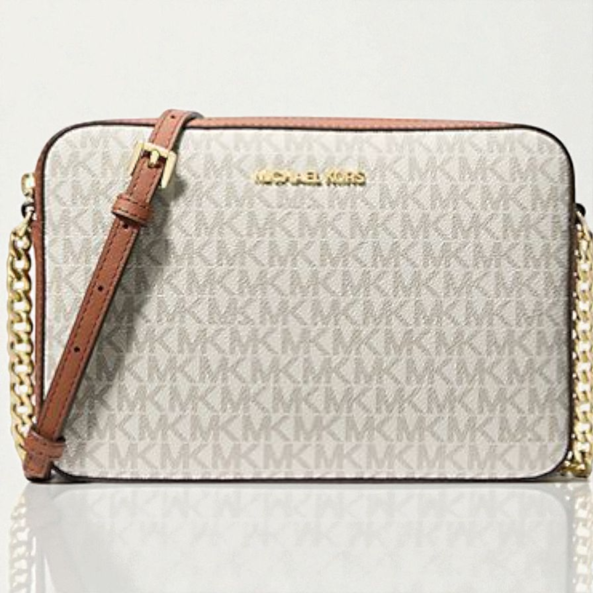 Jet Set Large Printed Logo Crossbody Bag 35F8GTTC3B