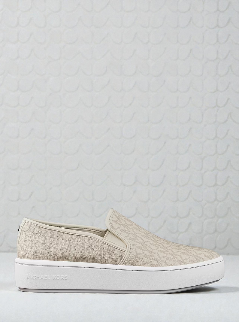 M.k Teddi Signature Logo Slip-On Sneaker