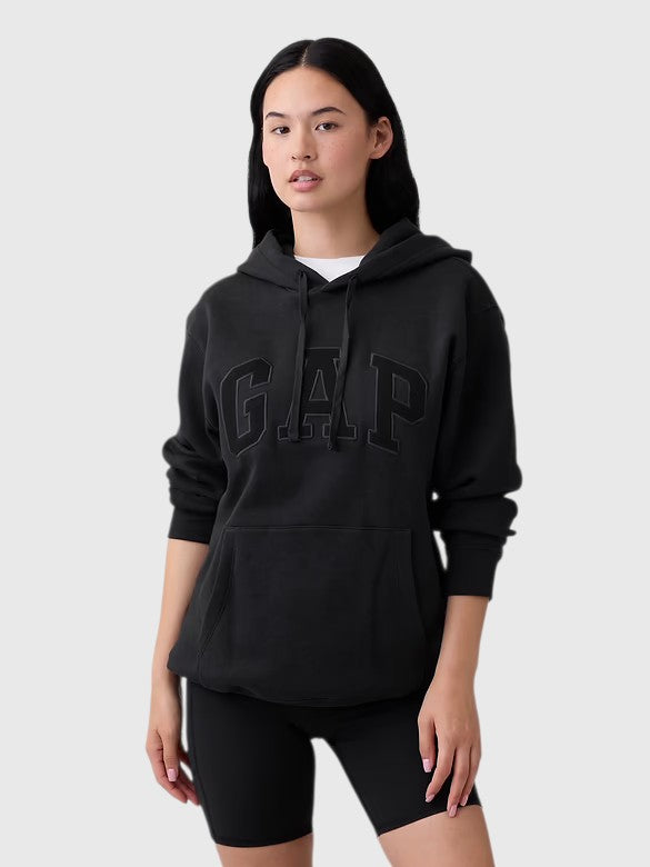 GAP Relaxed Gap City Logo Hoodie,1178568