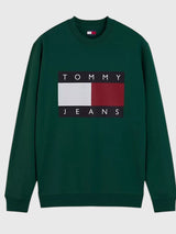 TOMMY HILFIGER Jeans Big Flag Logo Sweatshirt,DM22643-MBM