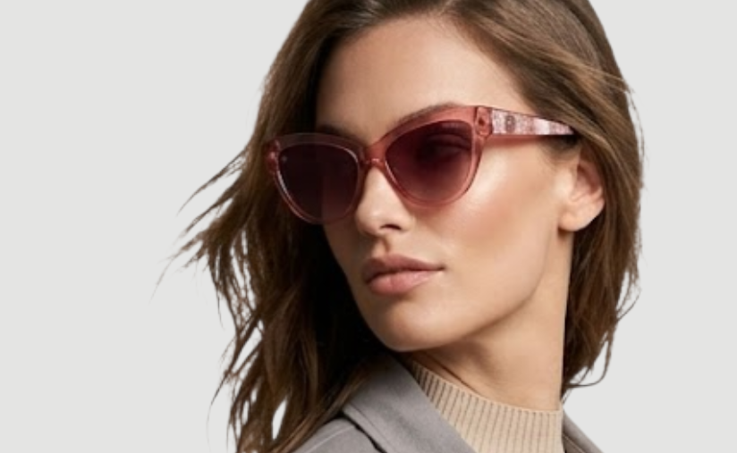 Bordeaux Gradient Cat Eye Ladies Sunglasses