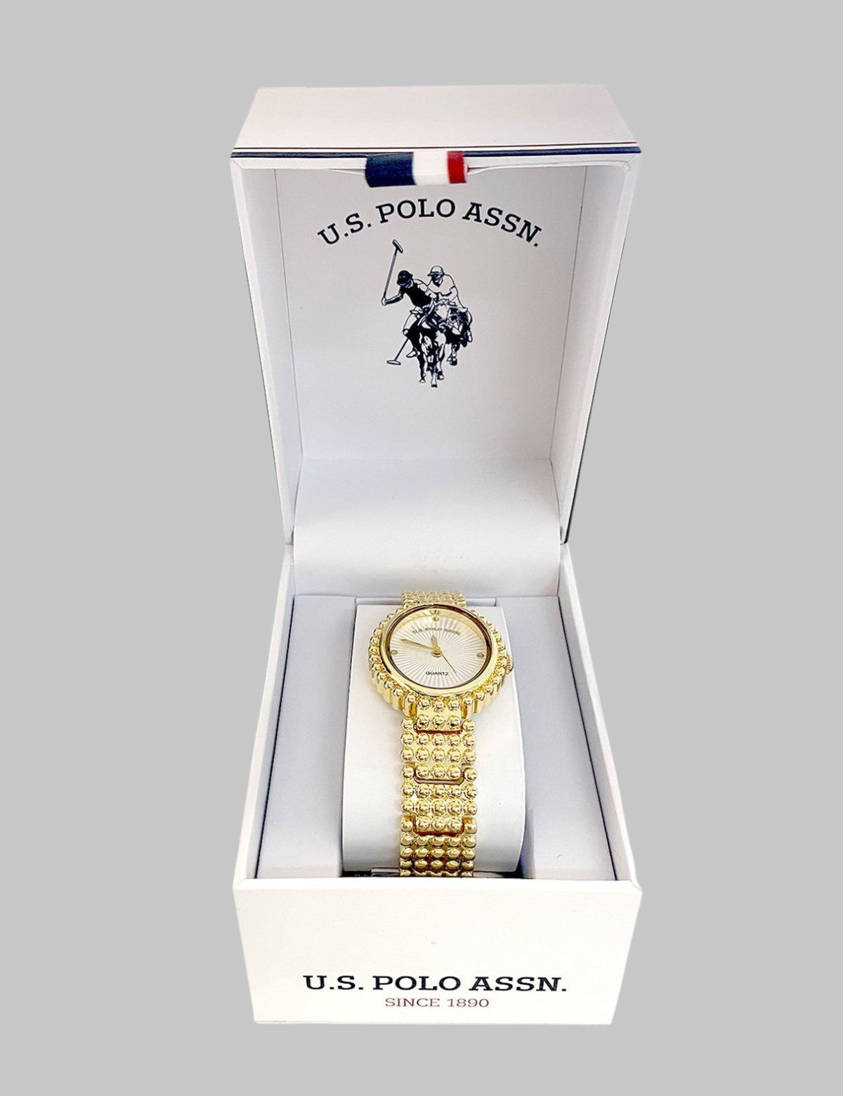 LADIES OVAL FACE GOLD ANALOG WATCH
SKU: USC40691UO-0000A