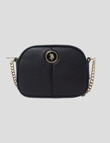 ENAMEL CHAIN CROSSBODY BAG,27V0058-AA00A