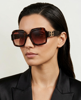Immediate Ted Baker 55mm Square Sunglasses