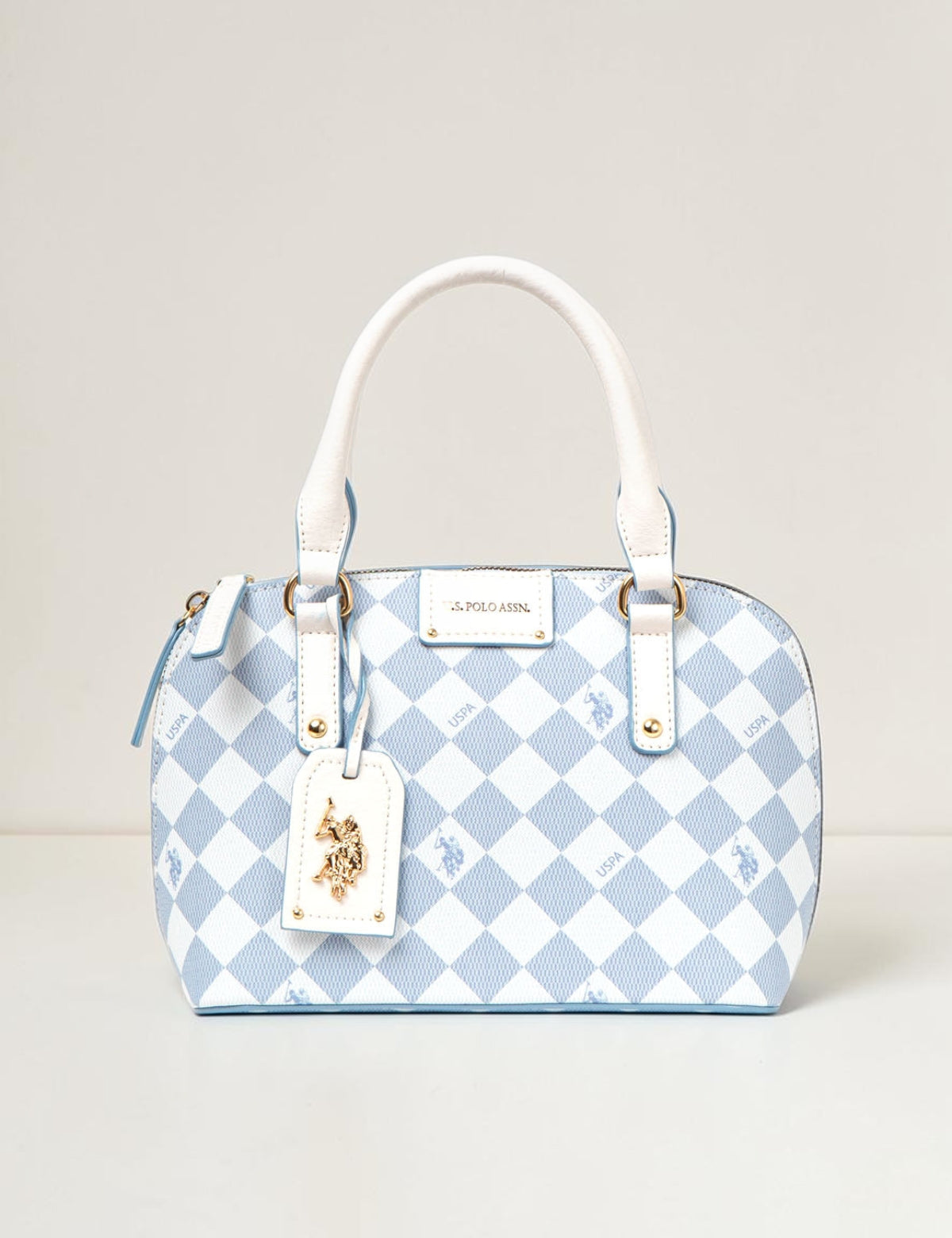 DIAMOND SIGNATURE DOME BAG WITH CROSSBODY STRAP,27A177-AA00A