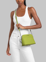 Jet Set Travel Medium Logo Dome Crossbody Bag,35F1STVC6B
