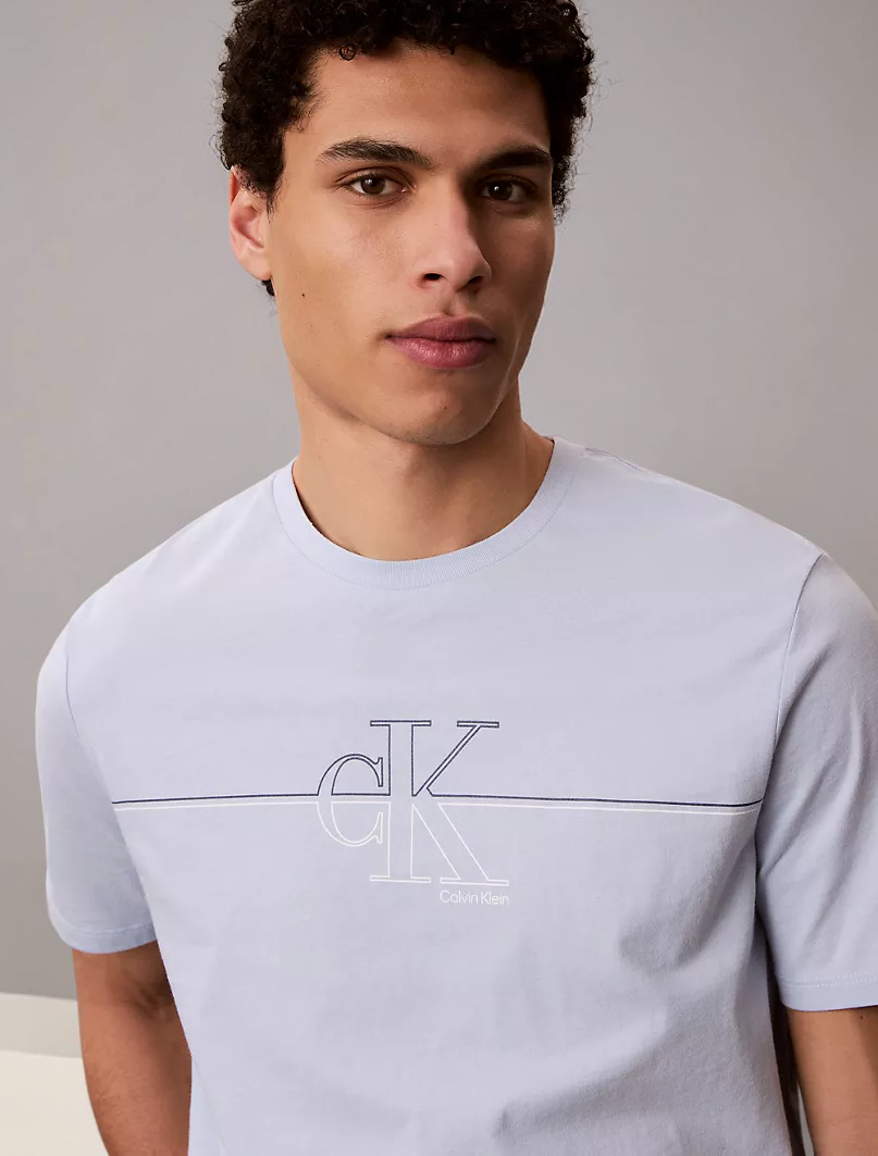 Embossed Monogram Classic T-Shirt