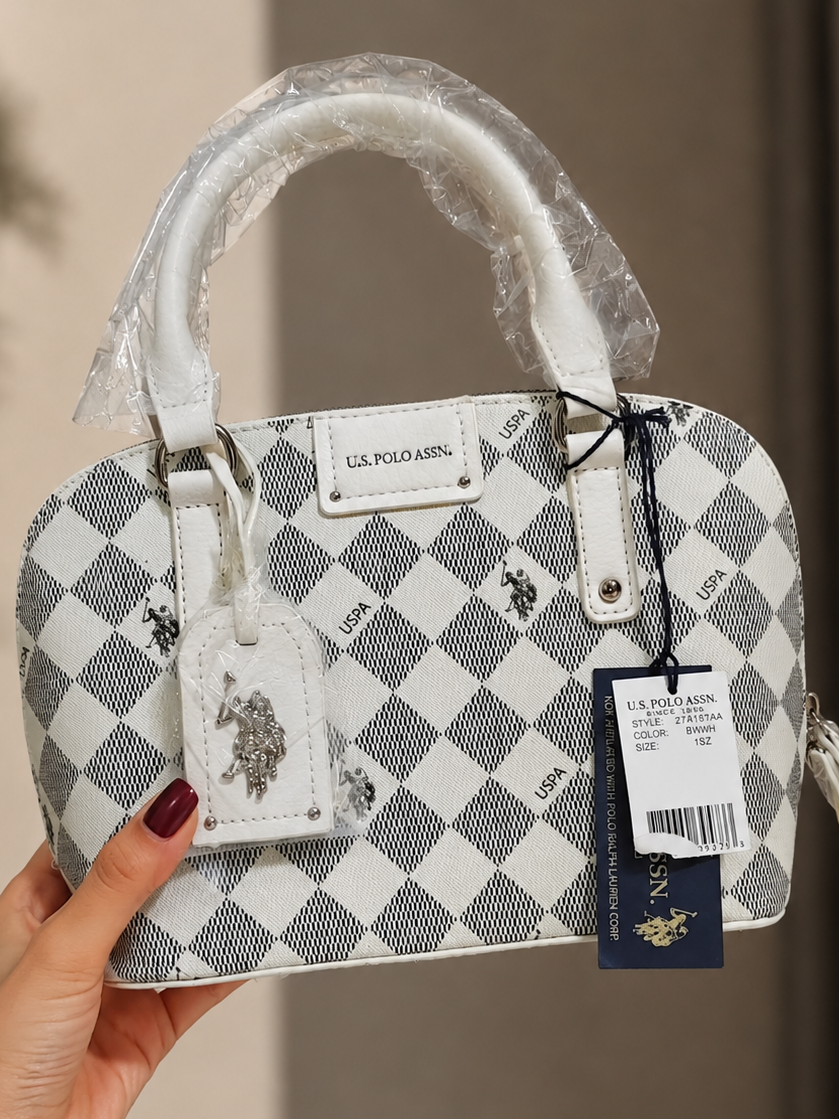 Immediate DIAMOND SIGNATURE DOME BAG WITH CROSSBODY STRAP,27A177-AA00A