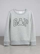 babyGap Logo Relaxed Crewneck Sweatshirt