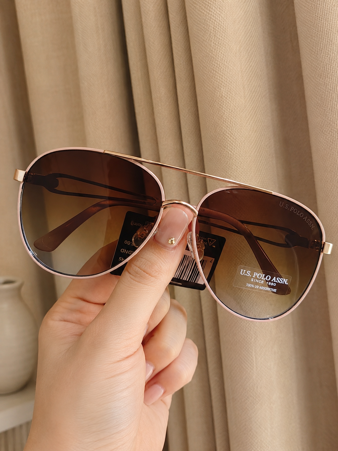 Immediate LADIES CLASSIC METAL RIM AVIATOR SUNGLASSES
SKU PA5145-0000A