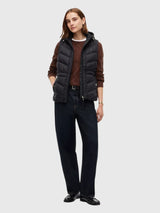 TOMMY HILFIGER Lightweight Quilted Hooded Vest,XW09417-DW5