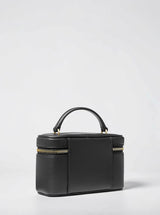 Michael Kors Vivi Small Plaid Print Wool Blend Vanity Crossbody Bag,35F6SVFC5U