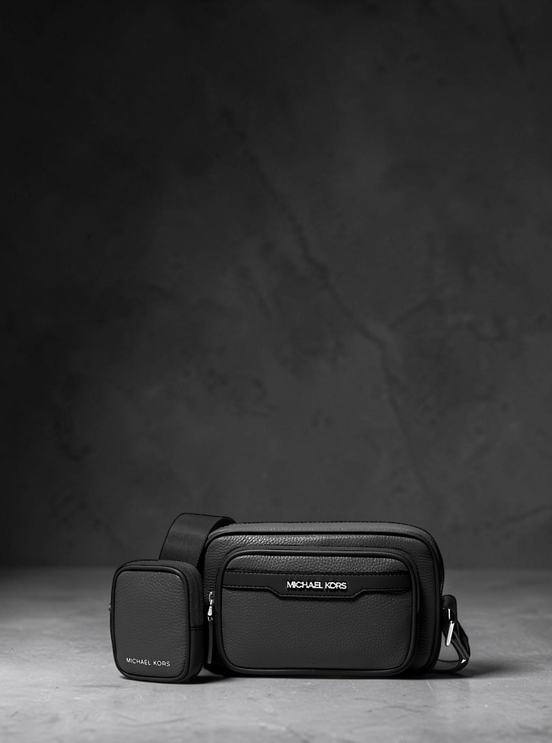 MK Cooper Pebbled Leather Camera Bag