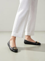 Michael Kors Fulton Studded Logo Moccasin,49T8FUFR1B
