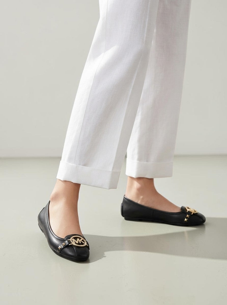 Michael Kors Fulton Studded Logo Moccasin,49T8FUFR1B